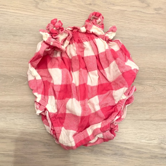 Sovereign Code Plaid Bubble Romper - Picture 1 of 3